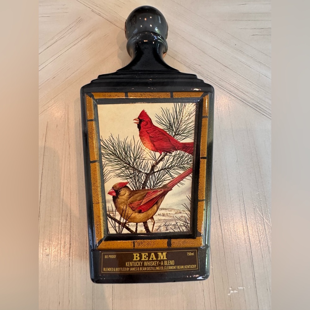 Vintage 1974 Jim Beam James Lockhart Cardinal Decanter